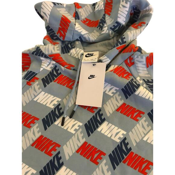 Women's‎ Nike Sportswear Essentials Printed Hoodie XS NWT - Picture 2 of 8